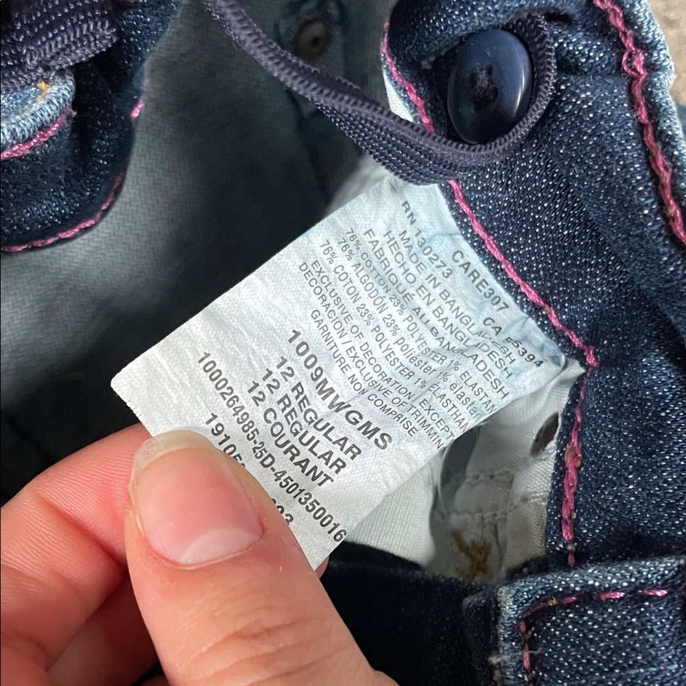 Wrangler Blue Kids Jeans - Classic Denim - Picture 4 of 4